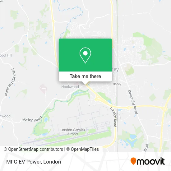 MFG EV Power map
