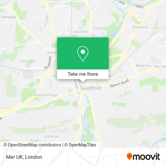 Mer UK map