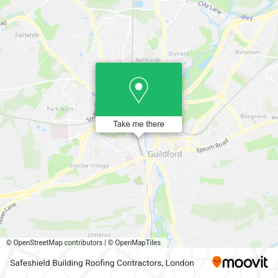 Safeshield Building Roofing Contractors map