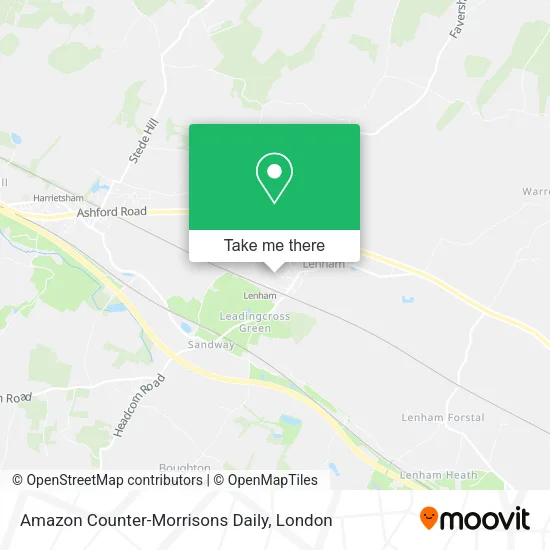 Amazon Counter-Morrisons Daily map