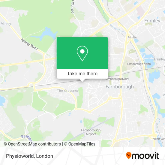 Physioworld map