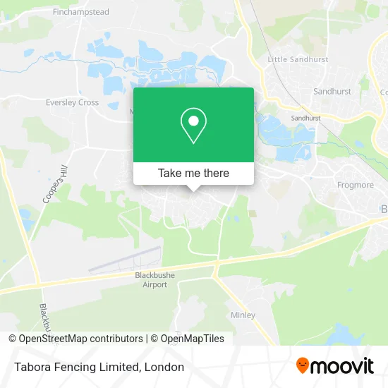 Tabora Fencing Limited map