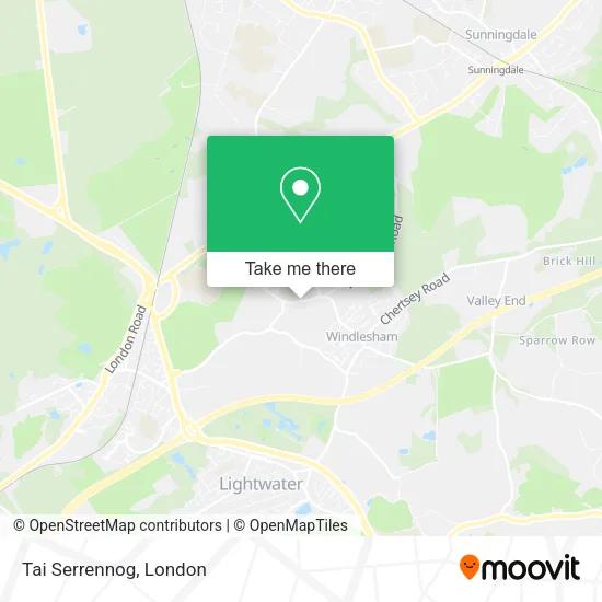 Tai Serrennog map