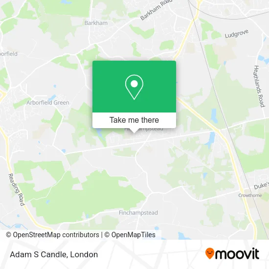 Adam S Candle map