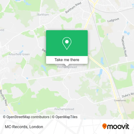 MC-Records map