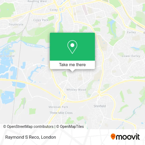 Raymond S Reco map