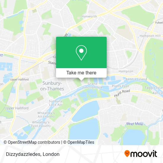 Dizzydazzledes map