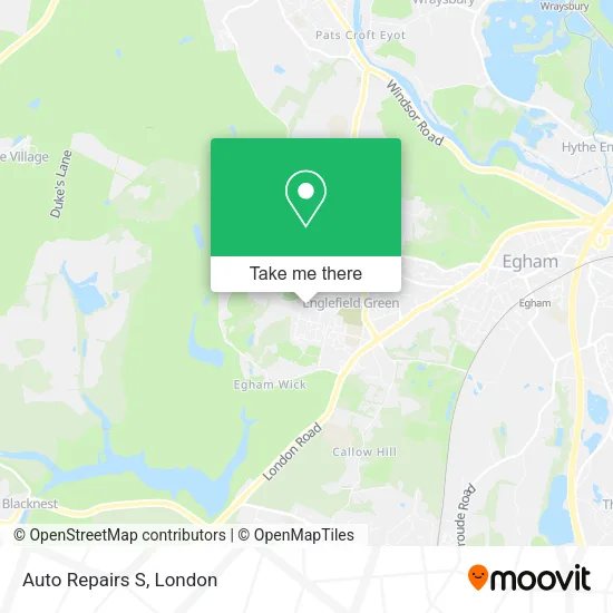Auto Repairs S map