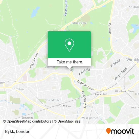 Bykk map