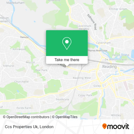Ccs Properties Uk map