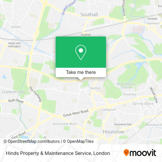 Hinds Property & Maintenance Service map