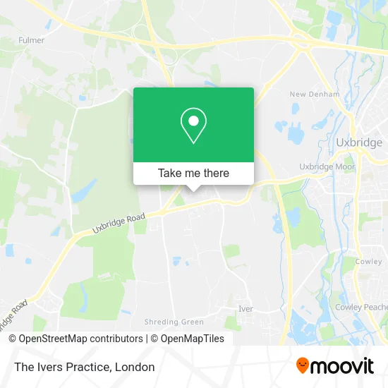 The Ivers Practice map