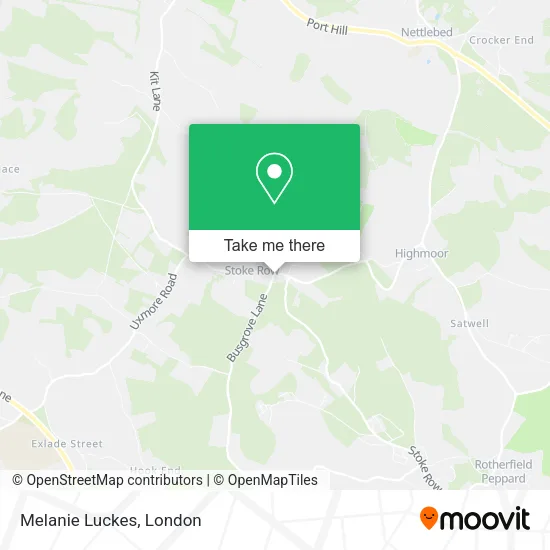 Melanie Luckes map