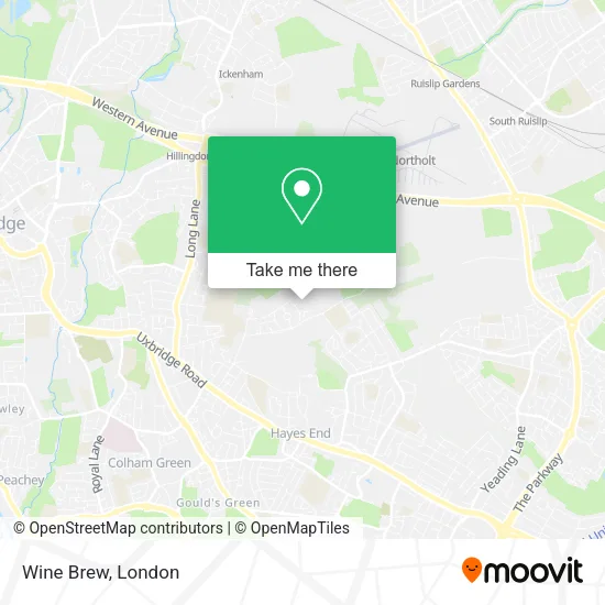 Wine Brew map