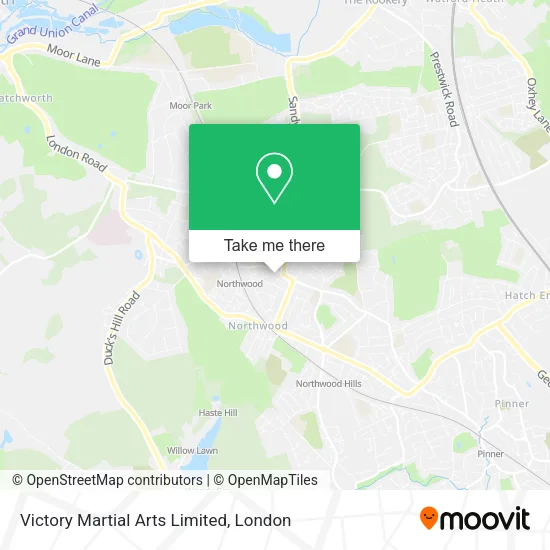 Victory Martial Arts Limited map