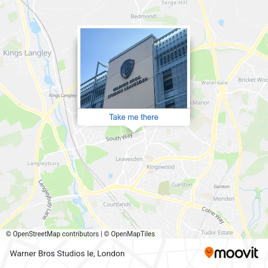 Warner Bros Studios le map