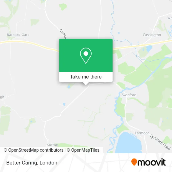 Better Caring map