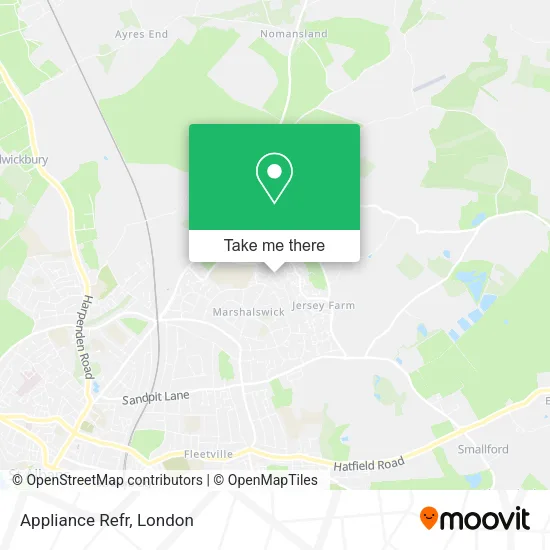 Appliance Refr map