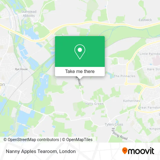 Nanny Apples Tearoom map