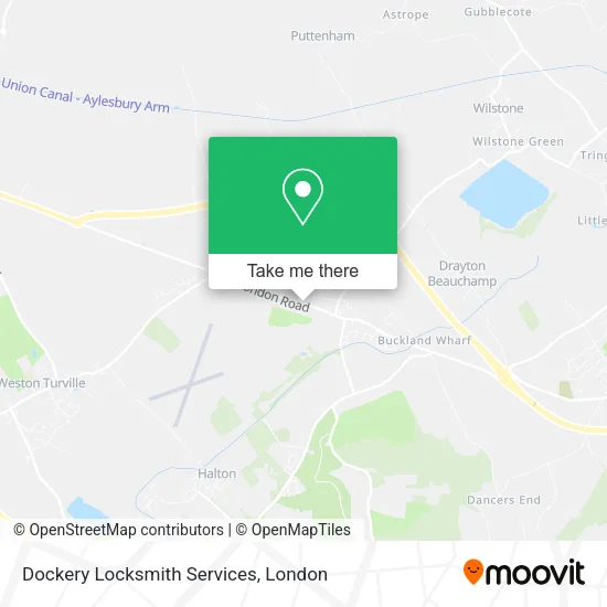 Dockery Locksmith Services map