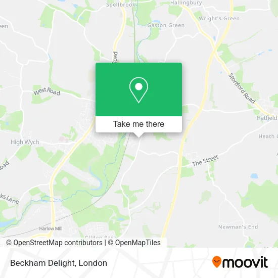Beckham Delight map