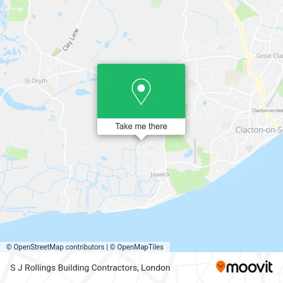 S J Rollings Building Contractors map