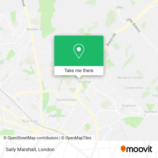 Sally Marshall map