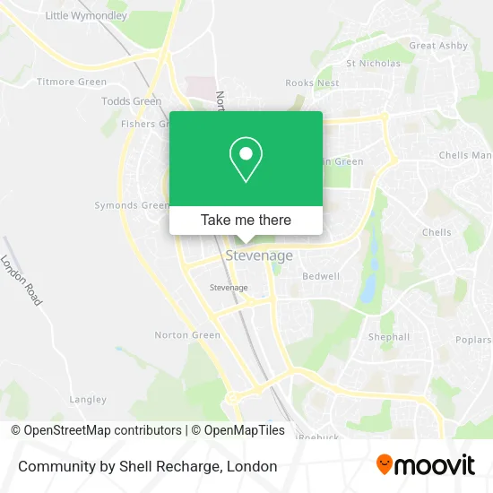 Community by Shell Recharge map