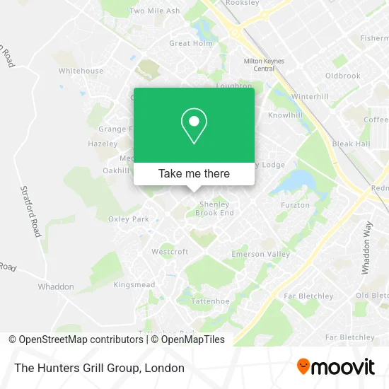 The Hunters Grill Group map