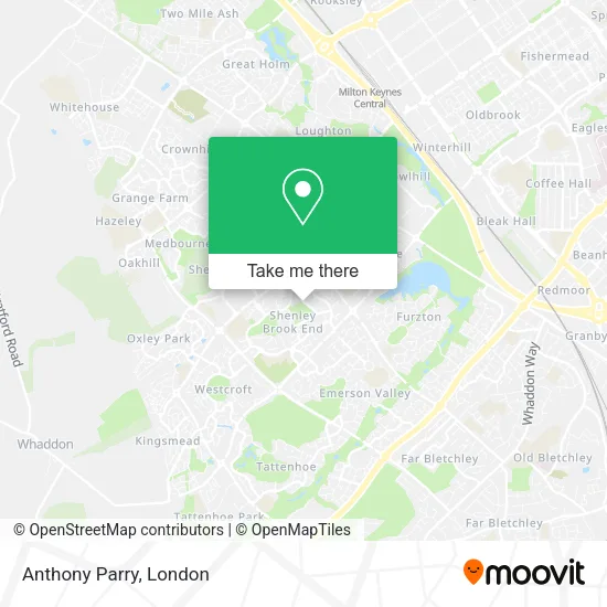 Anthony Parry map