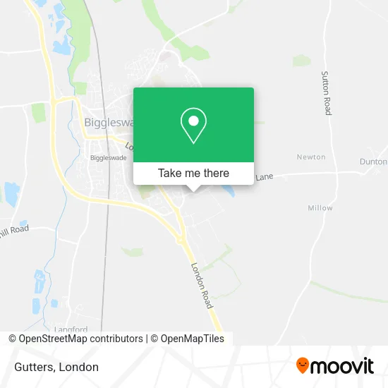 Gutters map