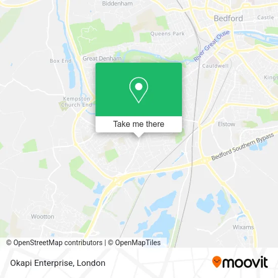 Okapi Enterprise map