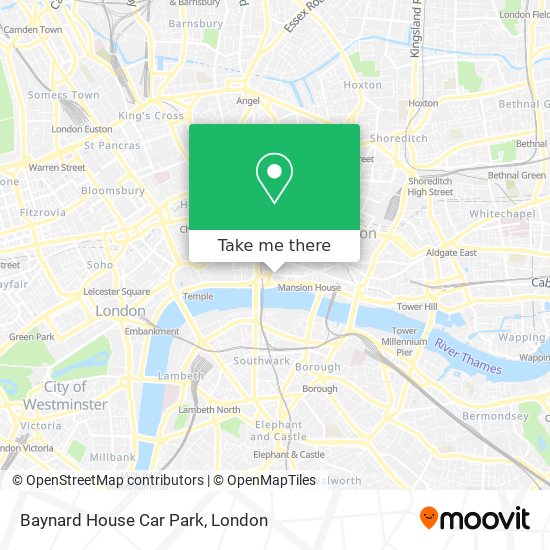 Baynard House Car Park map