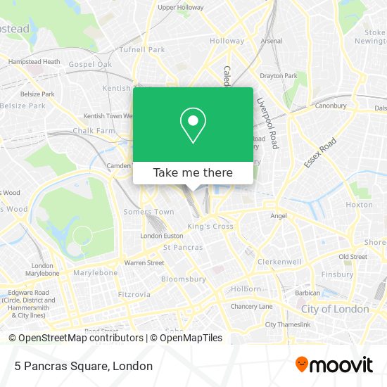 5 Pancras Square map