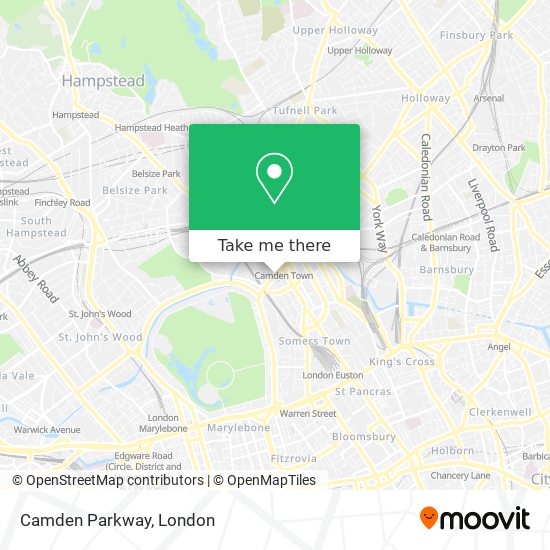 Camden Parkway map