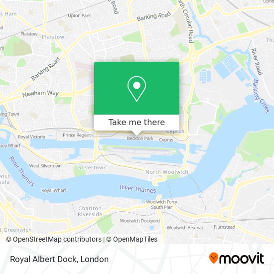 Royal Albert Dock map