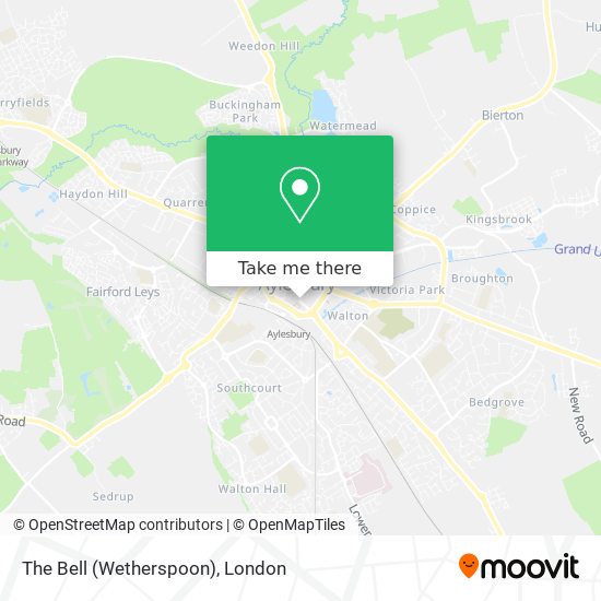 The Bell (Wetherspoon) map