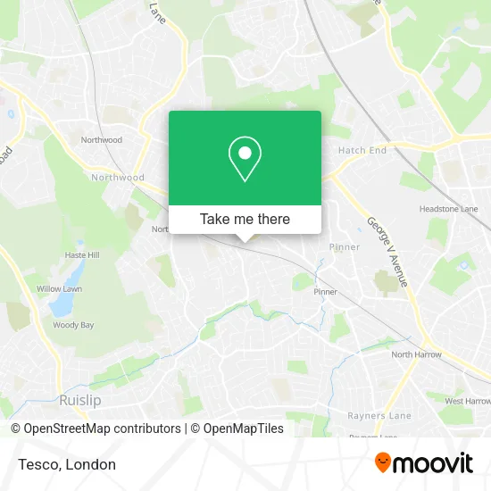 Tesco map