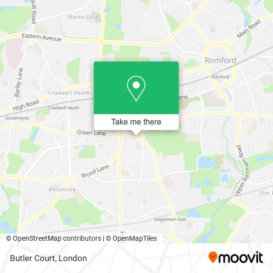 Butler Court map