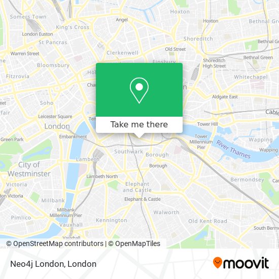 Neo4j London map