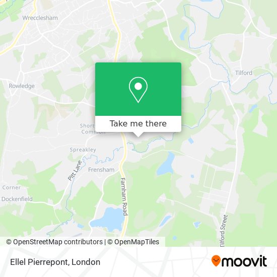Ellel Pierrepont map