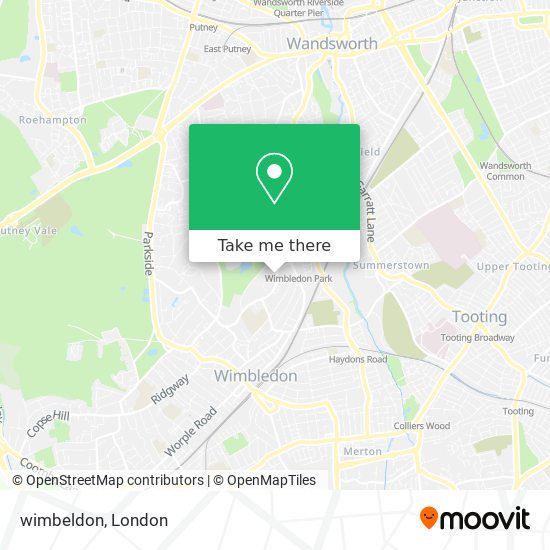 wimbeldon map