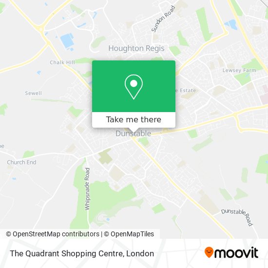 The Quadrant Shopping Centre map