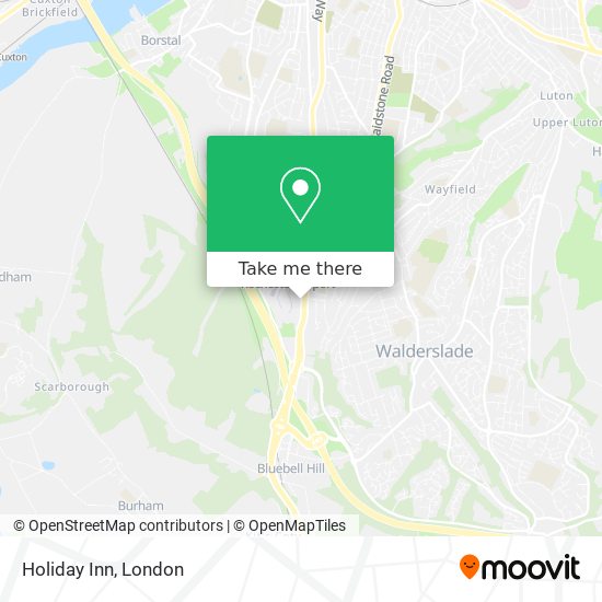 Holiday Inn map