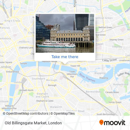 Old Billingsgate Market map