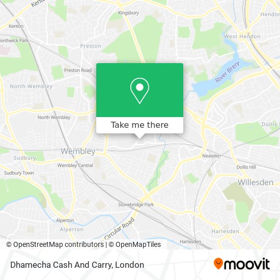 Dhamecha Cash And Carry map
