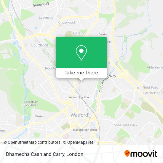 Dhamecha Cash and Carry map