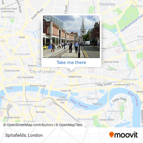 Spitafields map