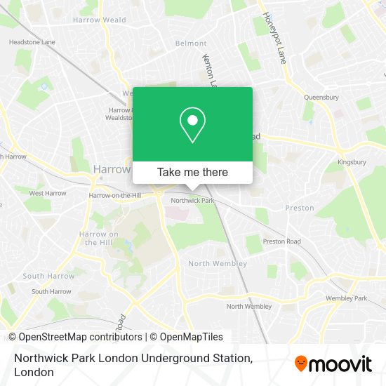 How to get to Northwick Park London Underground Station in Kenton by