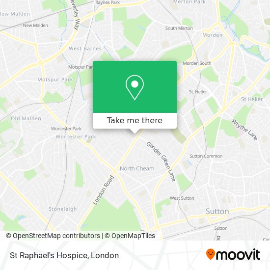 St Raphael's Hospice map